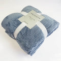 Plush Throw Blanket | Mesh Soft Flannel Blanket - 180x200cm / D