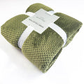 Plush Throw Blanket | Mesh Soft Flannel Blanket - 100x120cm / G