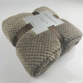Plush Throw Blanket | Mesh Soft Flannel Blanket - 150x200cm / I