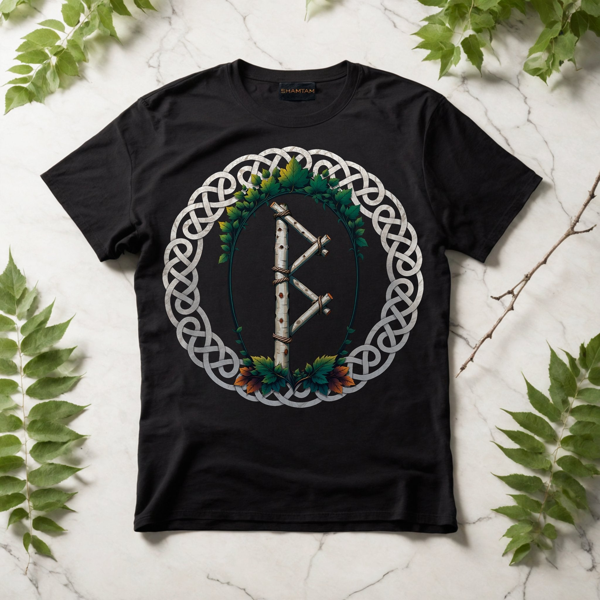 Berkana Rune Of Growth Unisex T-Shirt - Default Title