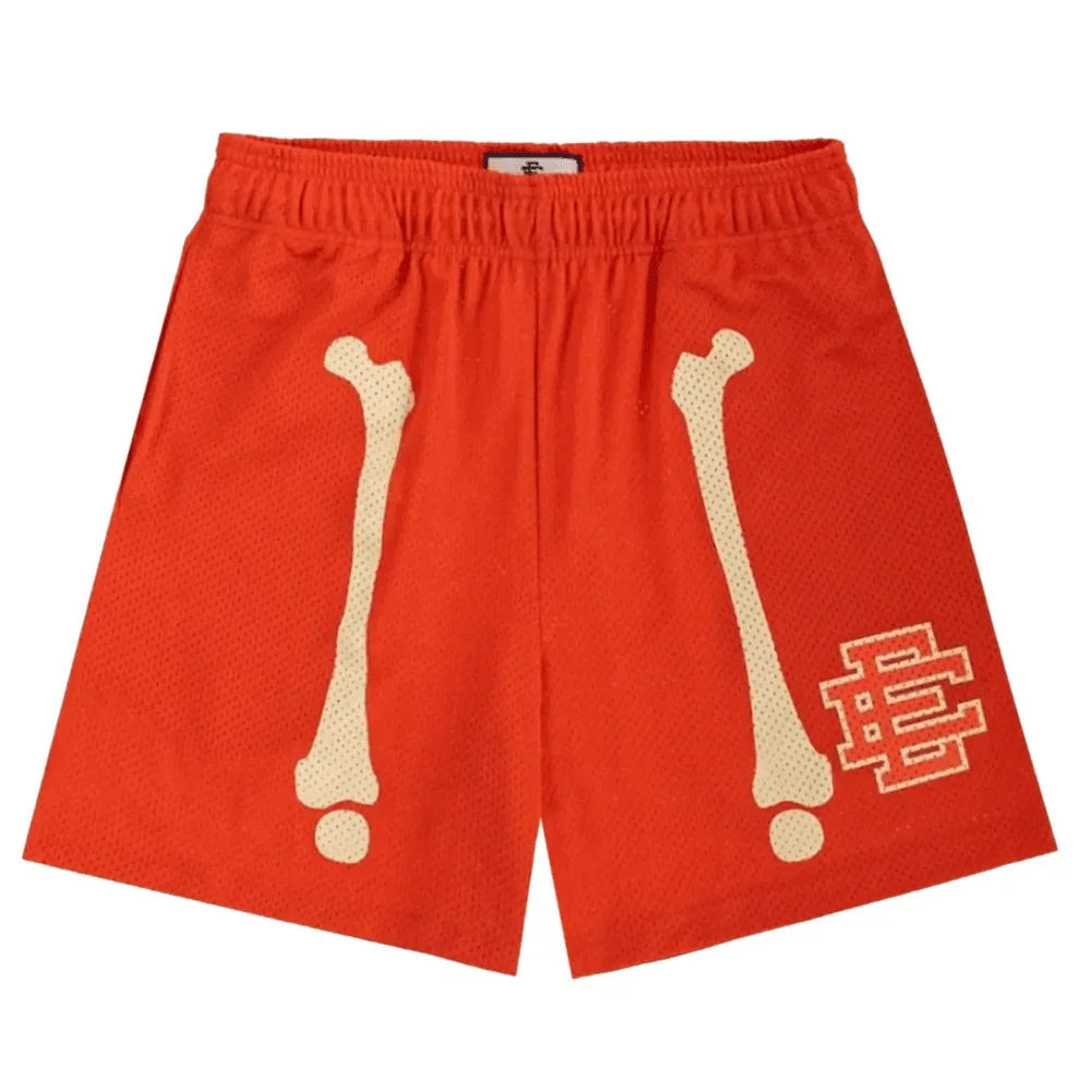 Eric Emanuel Basic Shorts Orange Bones - S