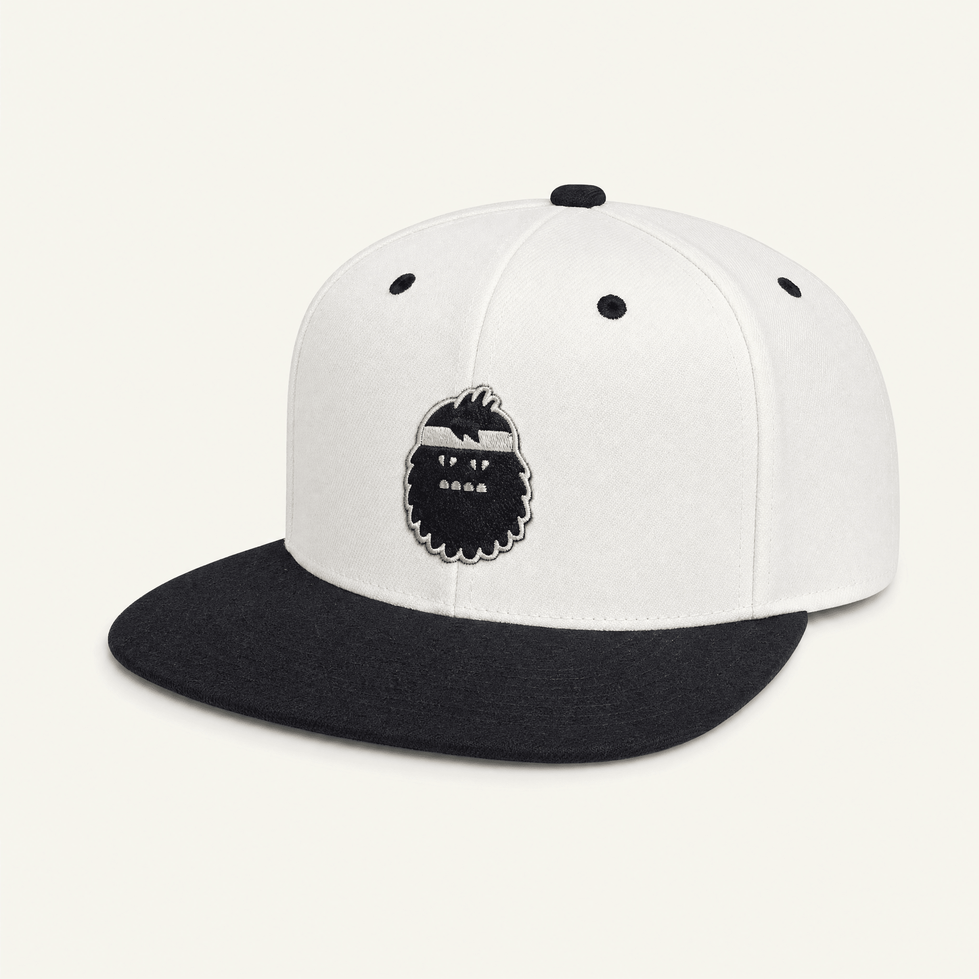 Bigfoot Patch Snapback Hat - Natural