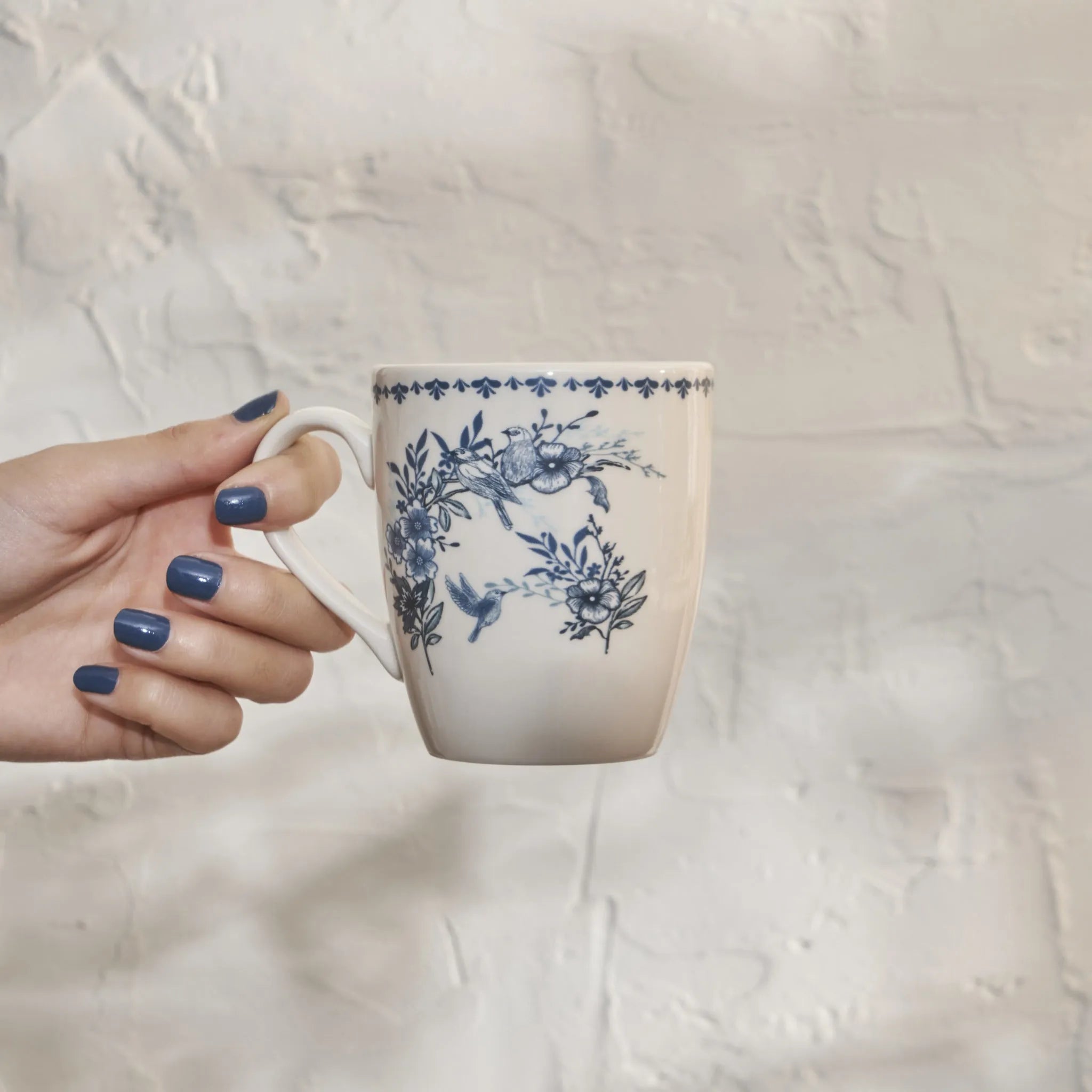 Bleu Blanc Porcelain Mug