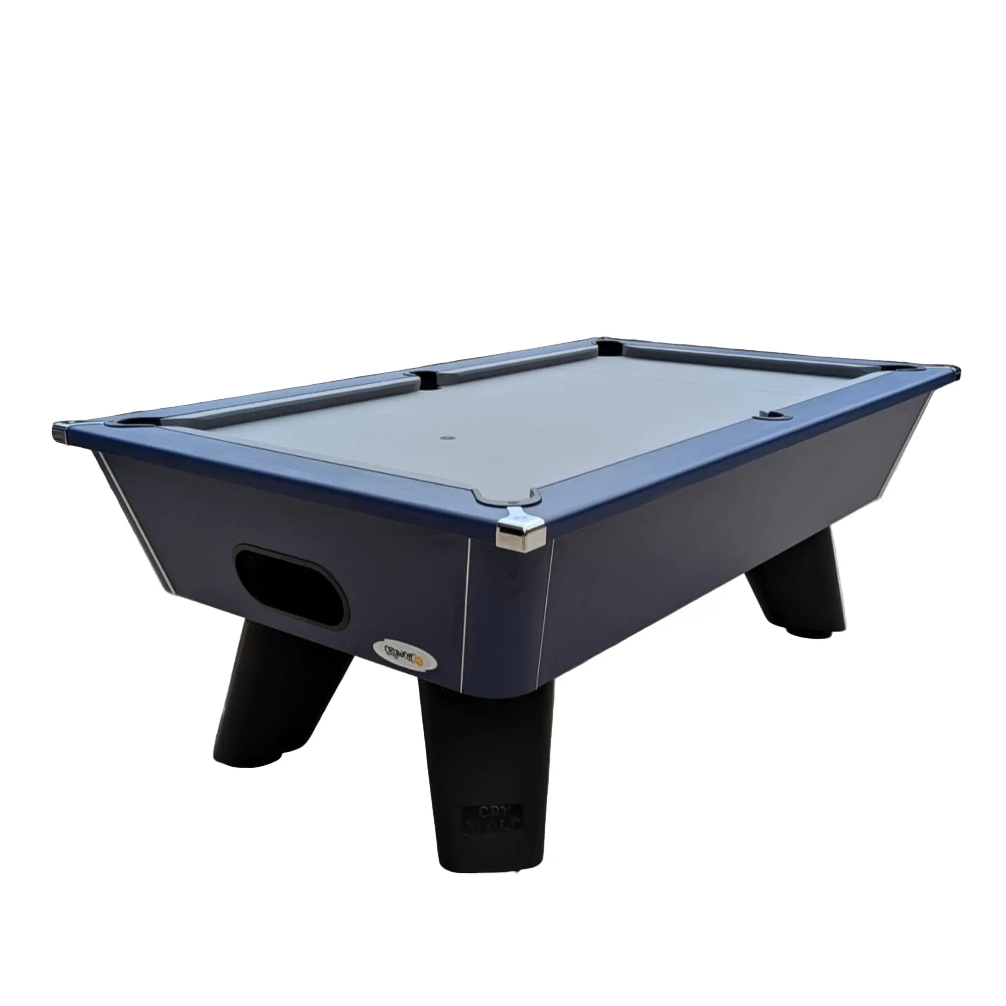 Cry Wolf Indoor Slate Bed Pool Table - Midnight Blue - 6ft & 7ft - 7ft
