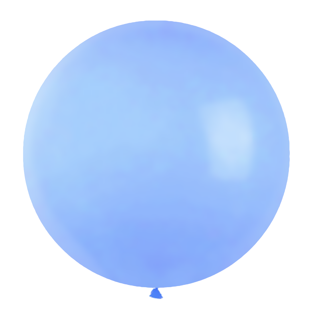 Blauwe XXL Ballonnen (10 stuks / 90 CM)