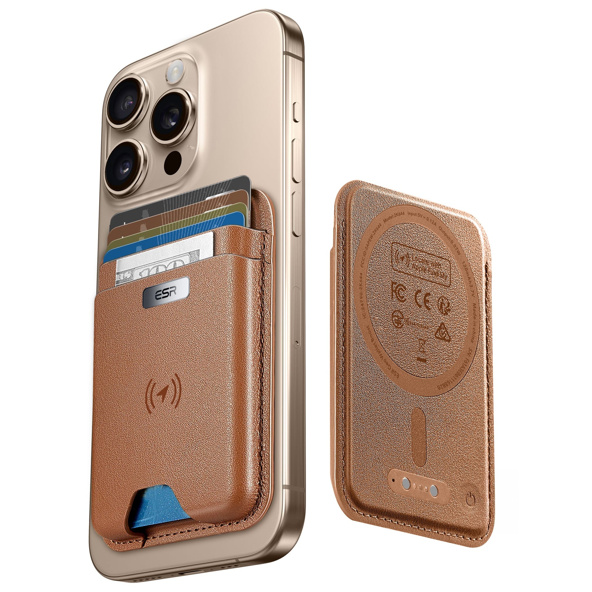 Geo Wallet Boost (HaloLock) - Brown - Brown