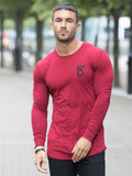 Absorb Long Sleeve T-Shirt | Bound By Honour - Burgundy / XL / One Size