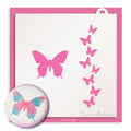 Butterfly Trail Stencil