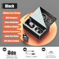 Bluetooth 5.1 headset touch control wireless headset  mirror screen headset sports headset microphone noise reduction