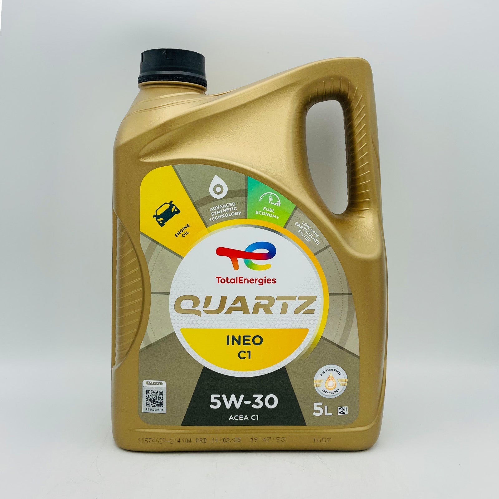 TotalEnergies Quartz INEO C1 5W-30 Engine Oil - (5 Litres)