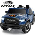 iYofe Ram 1500 RHO 24V 2 Seater Truck Powered Ride on with Remote Control&Bluetooth - A-blue