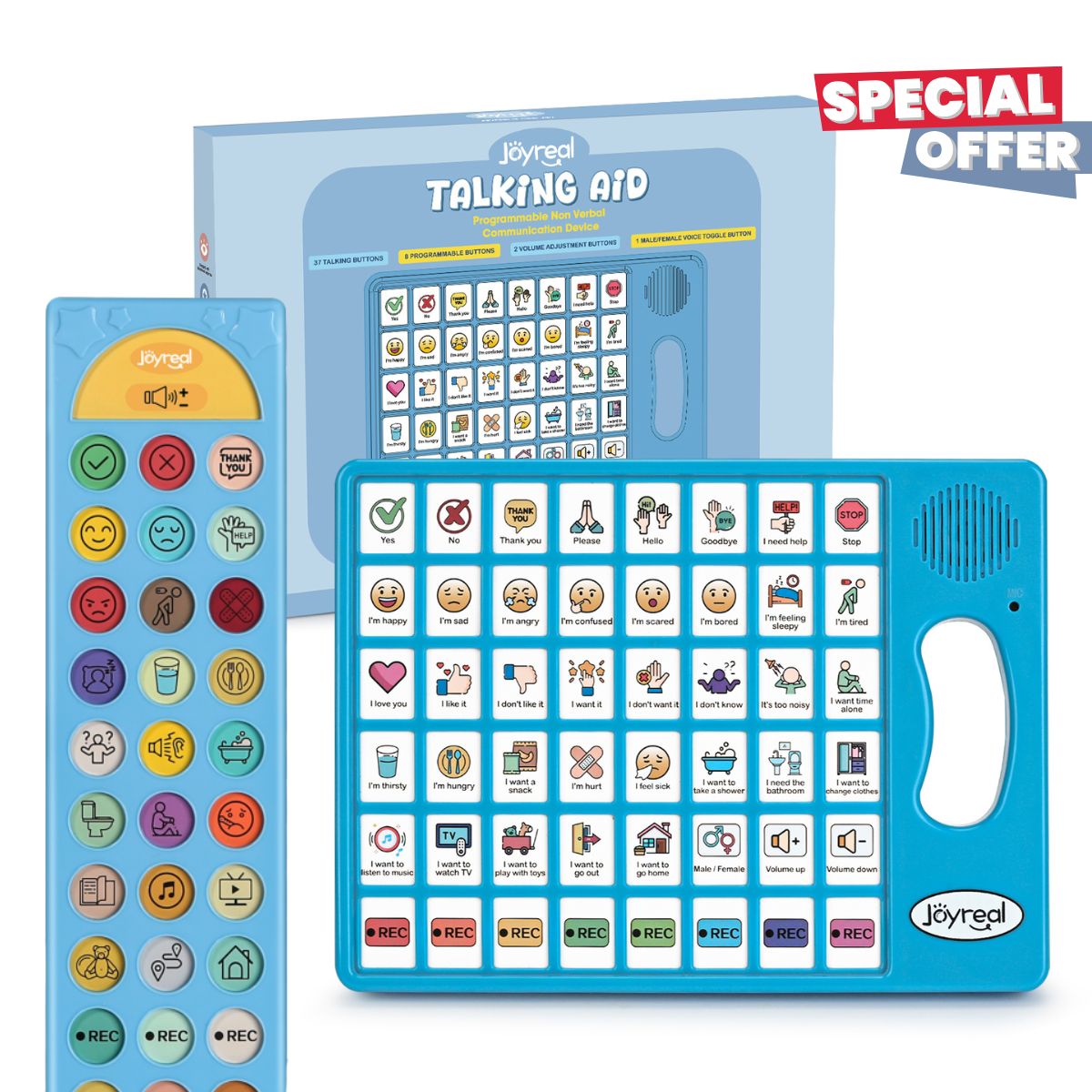 Home & Go AAC Set - Plus AAC Communication Board X Basics AAC