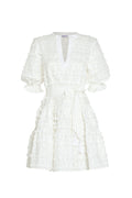 Cachito Long Sleeve Ruffle Dress - M