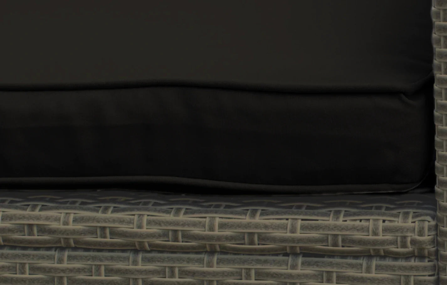 California Garden Sofa Set Replacement Cushions/Covers - Black / Cushions & Covers
