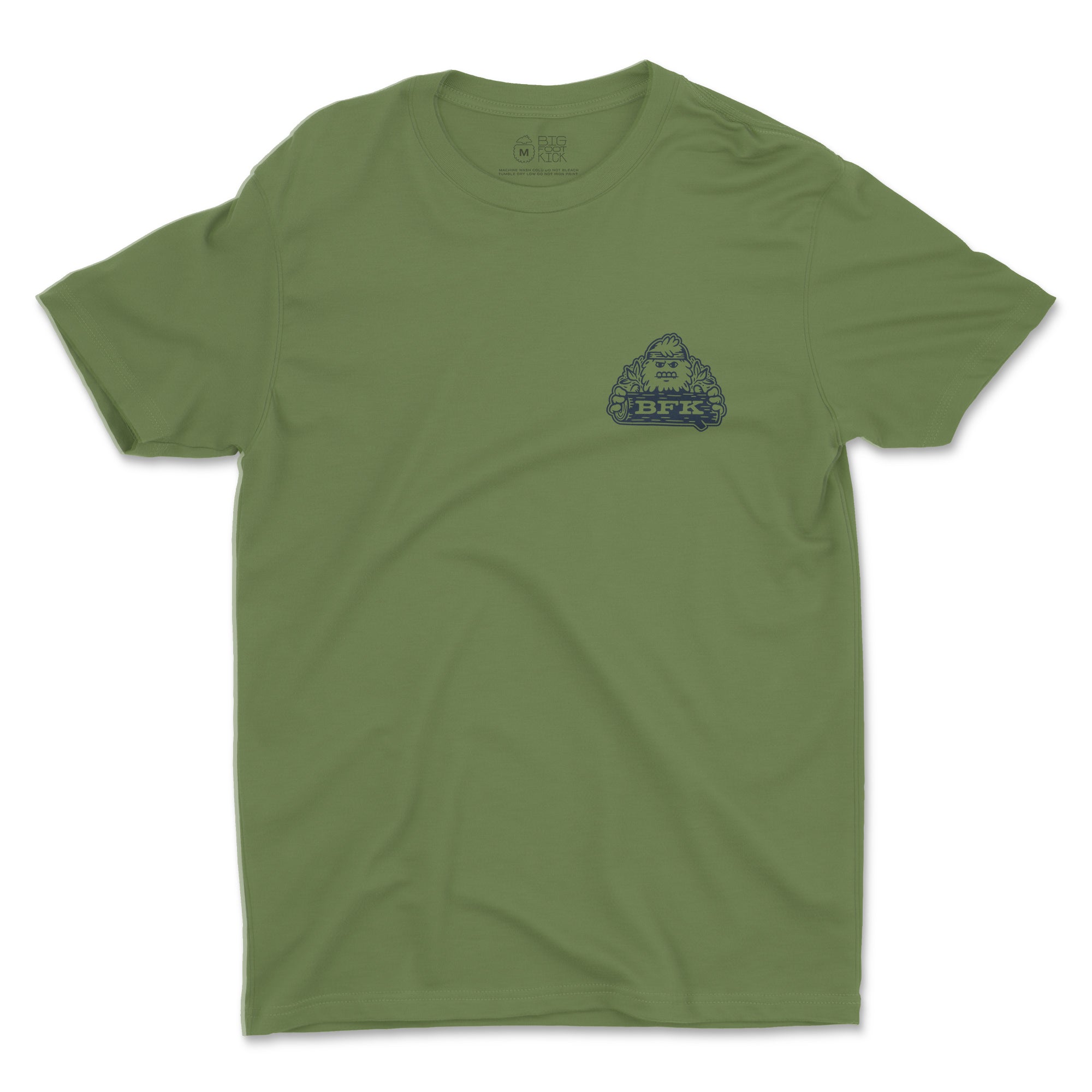 Camp Bigfoot T-Shirt in Green - XL / Green