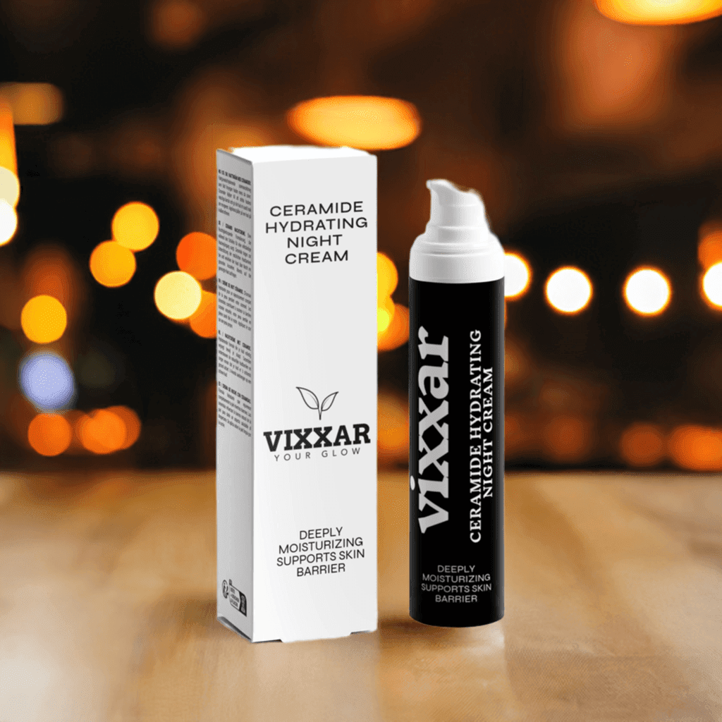 Ceramide Barrier Night Cream 50ml – Ceramides, HA & Shea Butter | Vixxar