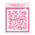Cheetah Print Stencil