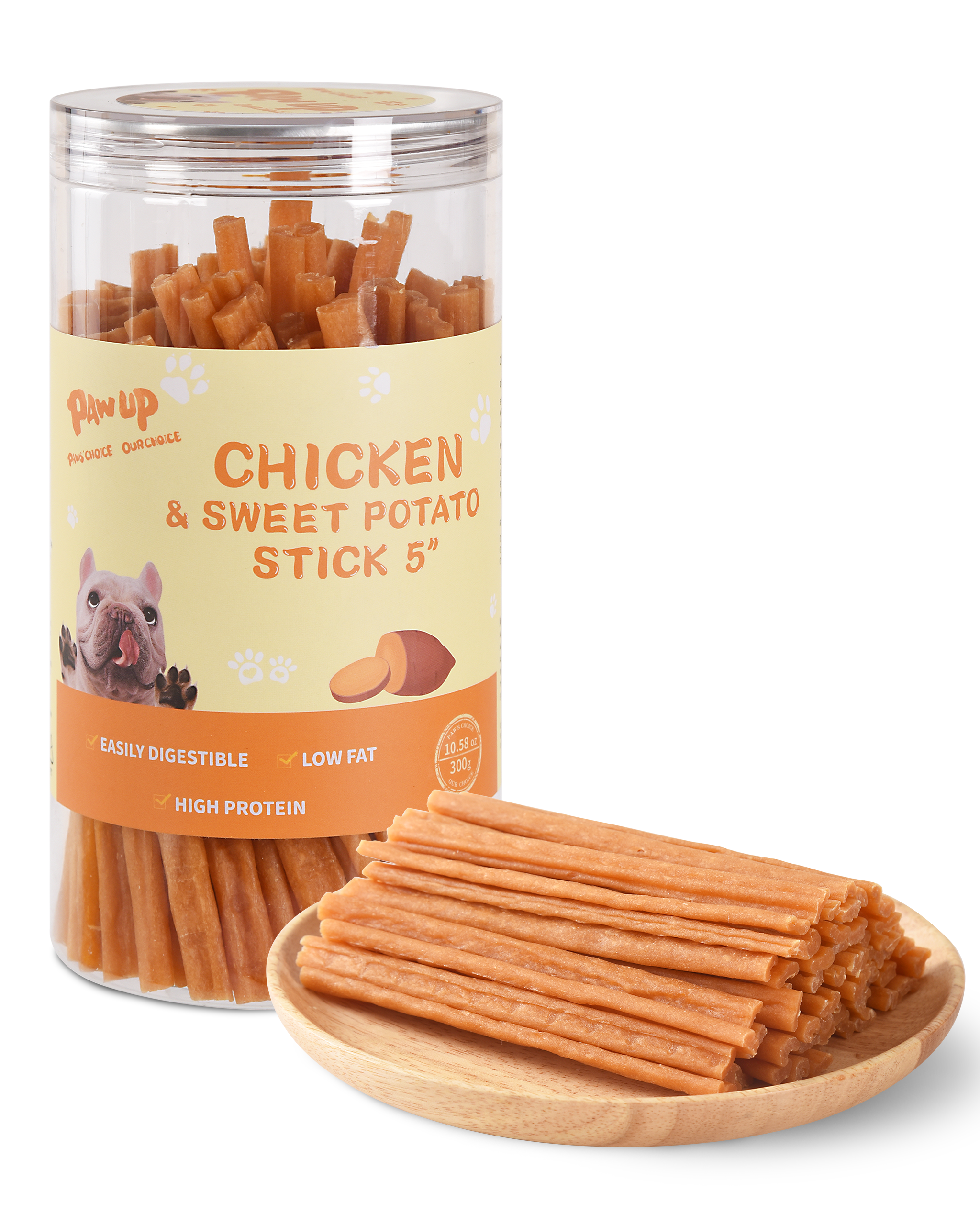Chicken & Potato Sticks for Dogs, Easy to Digest, 10.58 oz