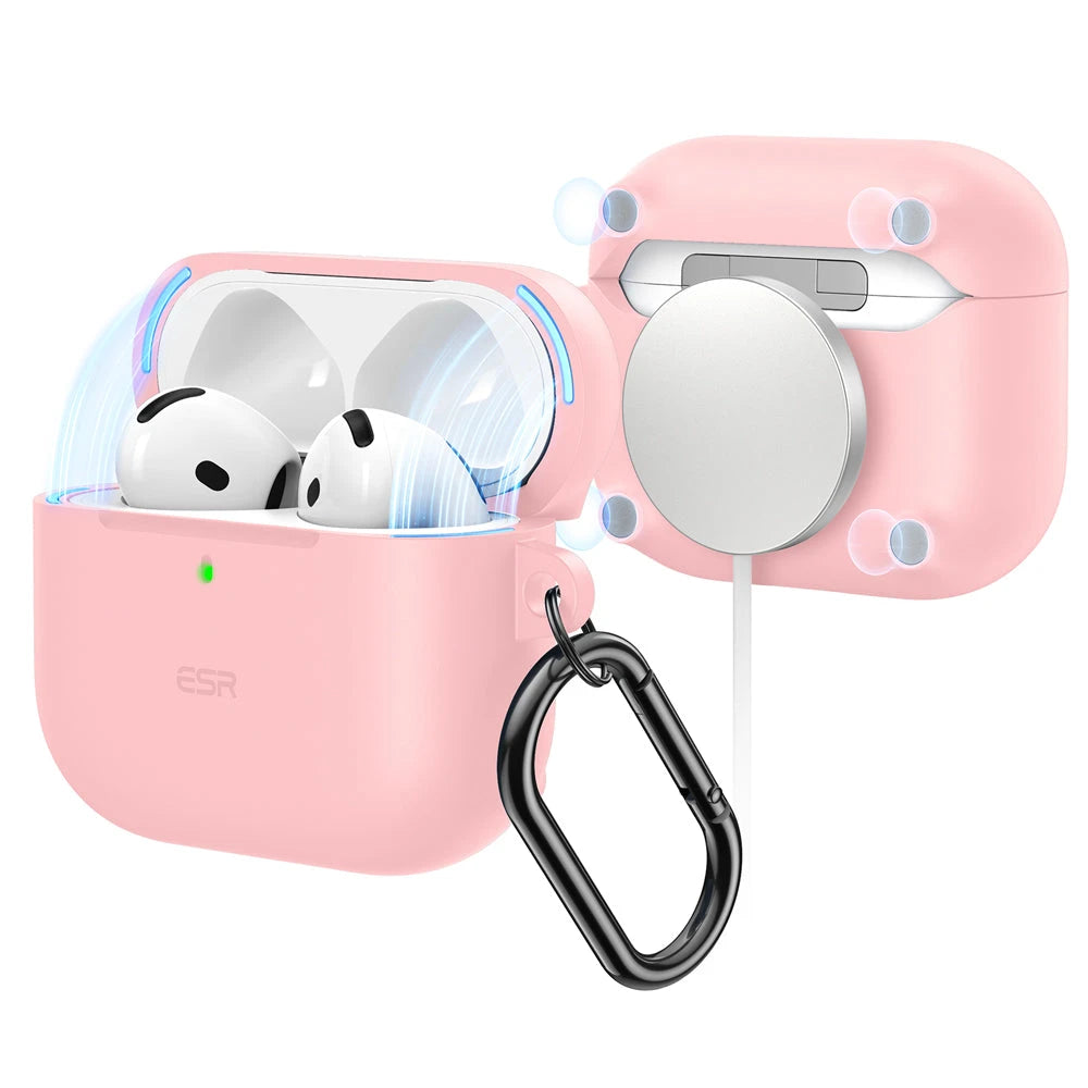AirPods 4 Cloud Soft Case (HaloLock) - Pink - Pink