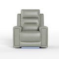 COLAMY AURA Power Recliner with Ambient Lighting - Dark Gray