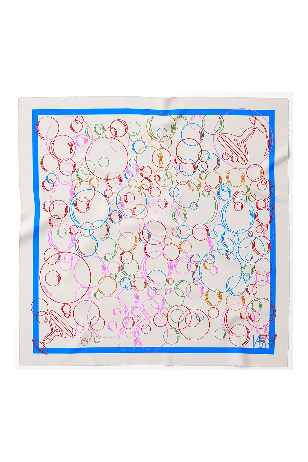 Vasiliki Design Confetti Silk Scarf