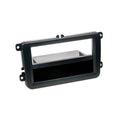 Connects2 CT24VW18 VW Fascia Plate Matt Black With Pocket "Perfect Fit" Design