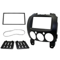 Connects2 CT24MZ13 Mazda Fascia Plate (Black) For Double Din Installation
