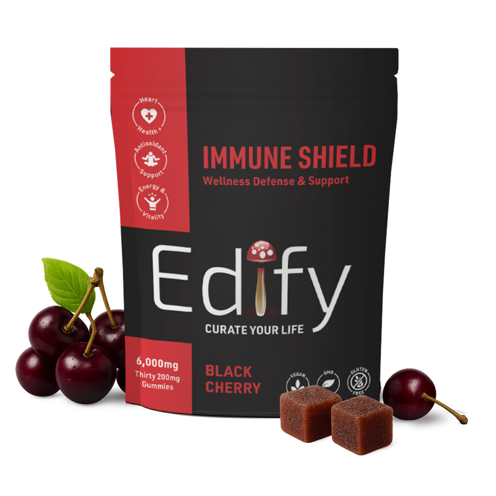 Immune Shield Wellness Mushroom Gummy - 30 ct.