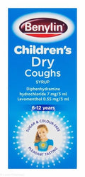 Benylin Dry Cough Syrup for Children (125ml)