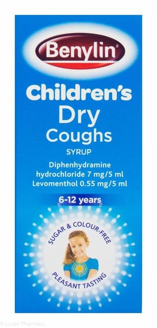 Benylin Dry Cough Syrup for Children (125ml)