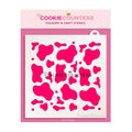 Cow Print Stencil