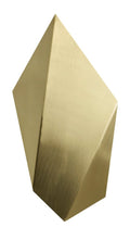 CTO Lighting Abstract Wall Light Satin Brass