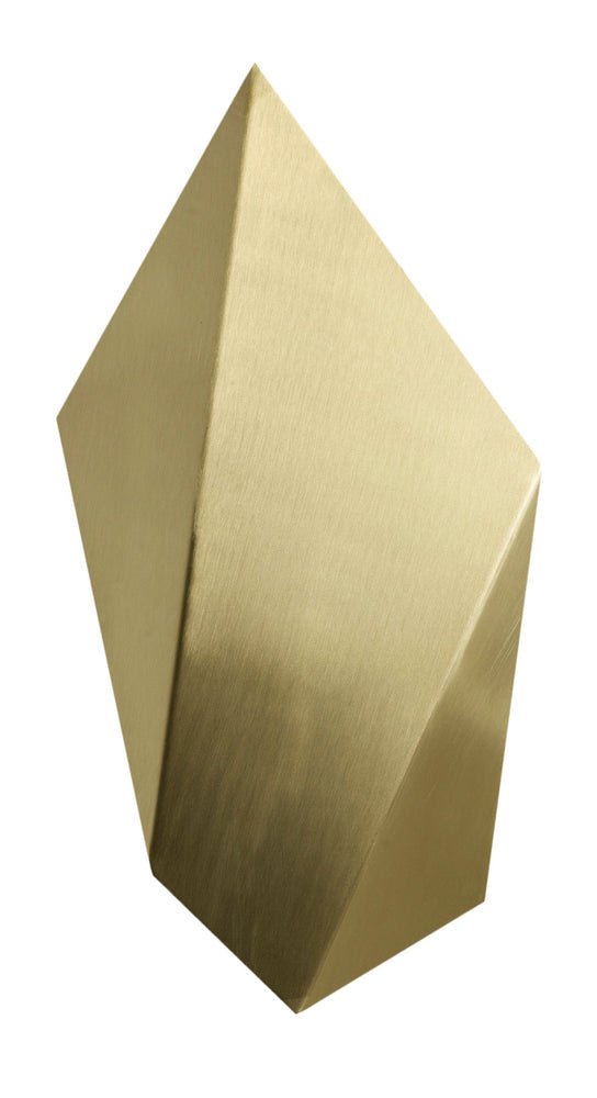 CTO Lighting Abstract Wall Light Satin Brass