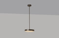 CTO Lighting Anvers Medium - DALI-A Pendant Light bronze with honed alabaster