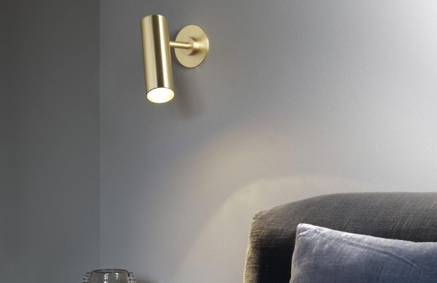 CTO Lighting Heron - DALI-A Wall Light bronze