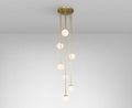 CTO Lighting Mezzo Cluster - Round 6 - DALI-A Pendant Light bronze