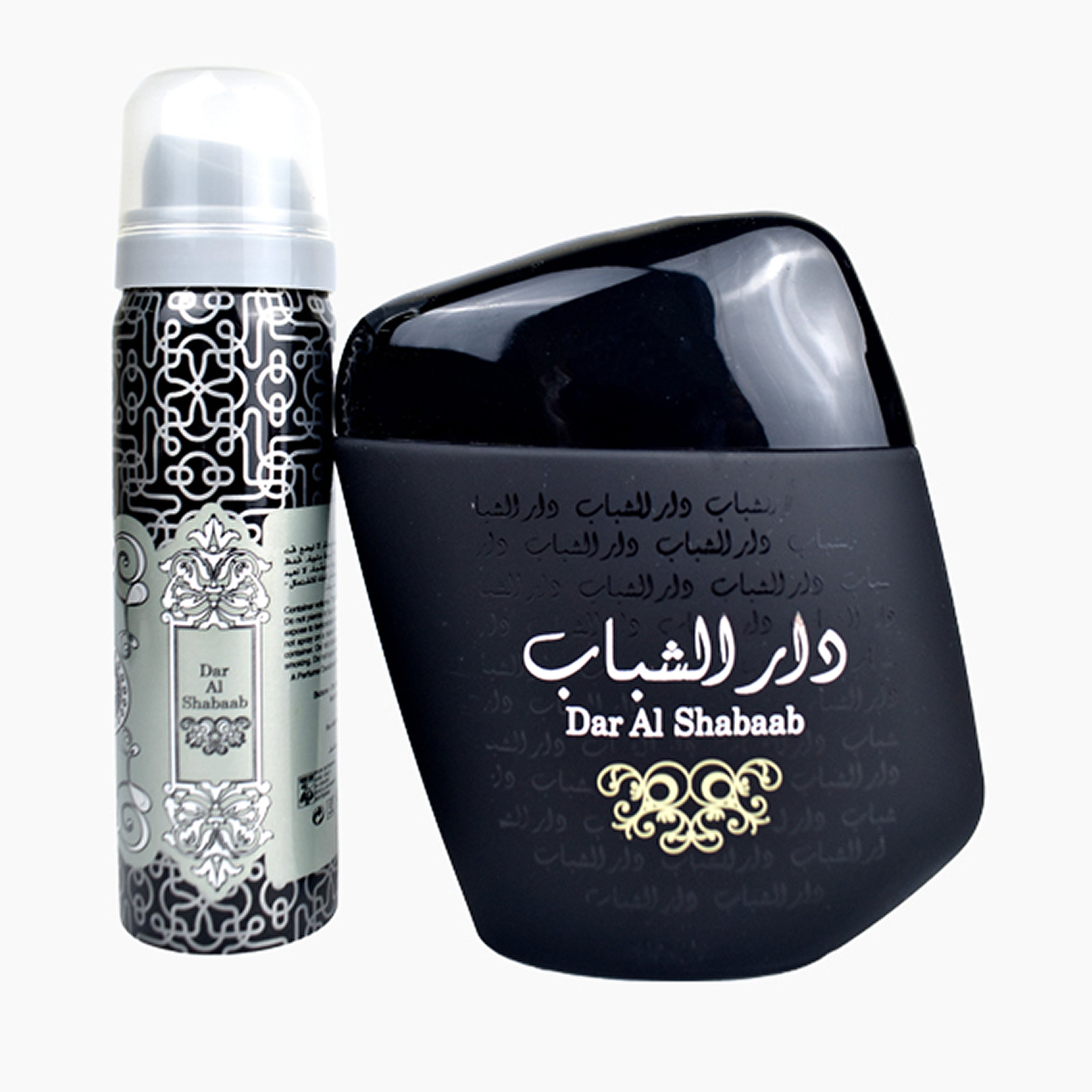 Dar Al Shabaab Eau de Parfum 100ml and deodorant by Ard Al Zaafaran