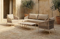Darcy 5 Seater Woven Garden and Aluminium Sofa and Armchair Set