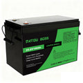 DATOUBOSS 24V 100Ah Lithium LiFePO4 Battery with 100A BMS Deep Cycle Battery for Off-Grid Solar, Backup Power & Energy Storage Systems