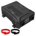 DATOUBOSS Universal Dual Voltage Pure Sine Wave Inverter 1200W/2000W 12V/24V to 230V AC, 2400W/4000W Peak, Intelligent Detection System, LCD Display,