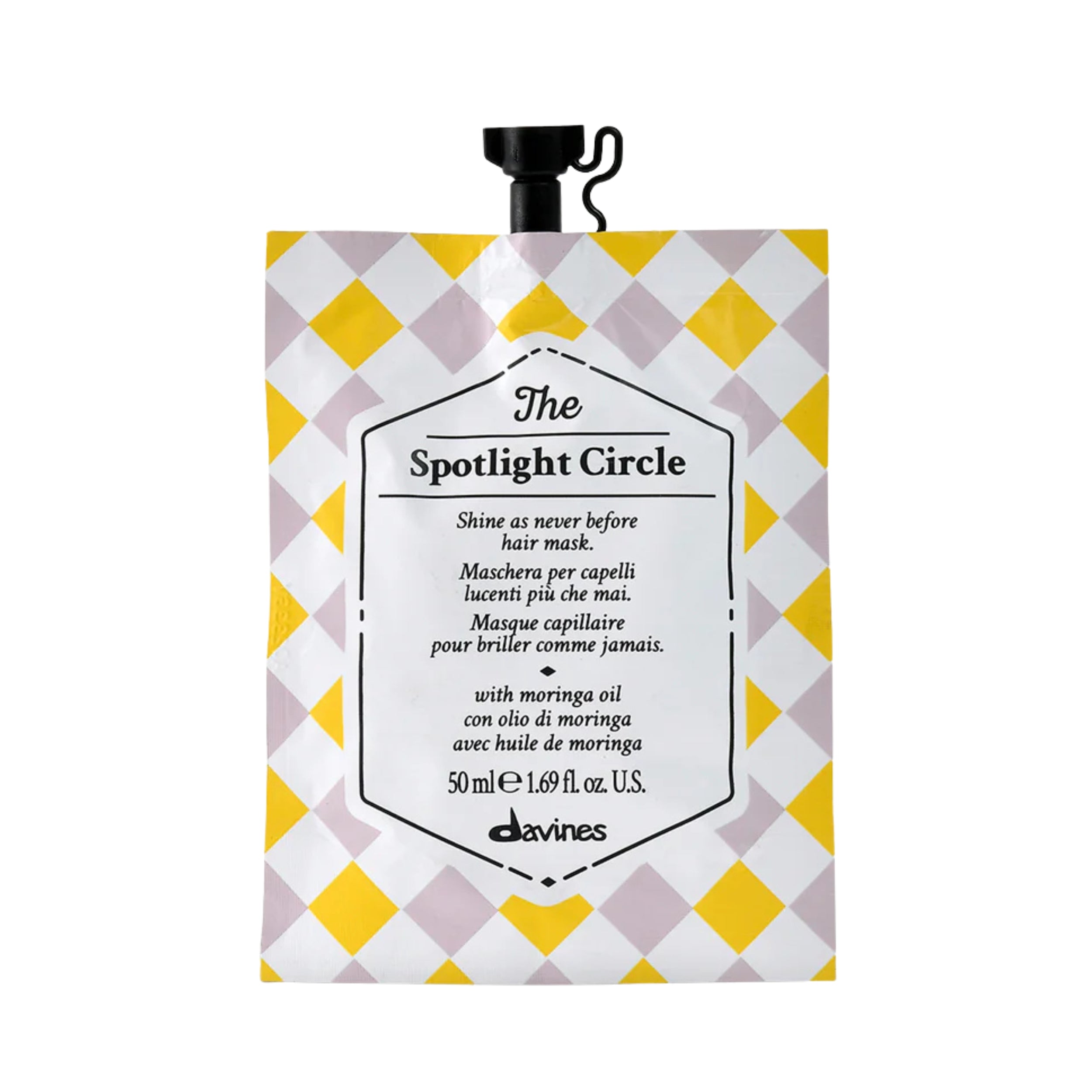 Davines The Spotlight Circle 50ml – Maschera Extra Illuminante Capelli