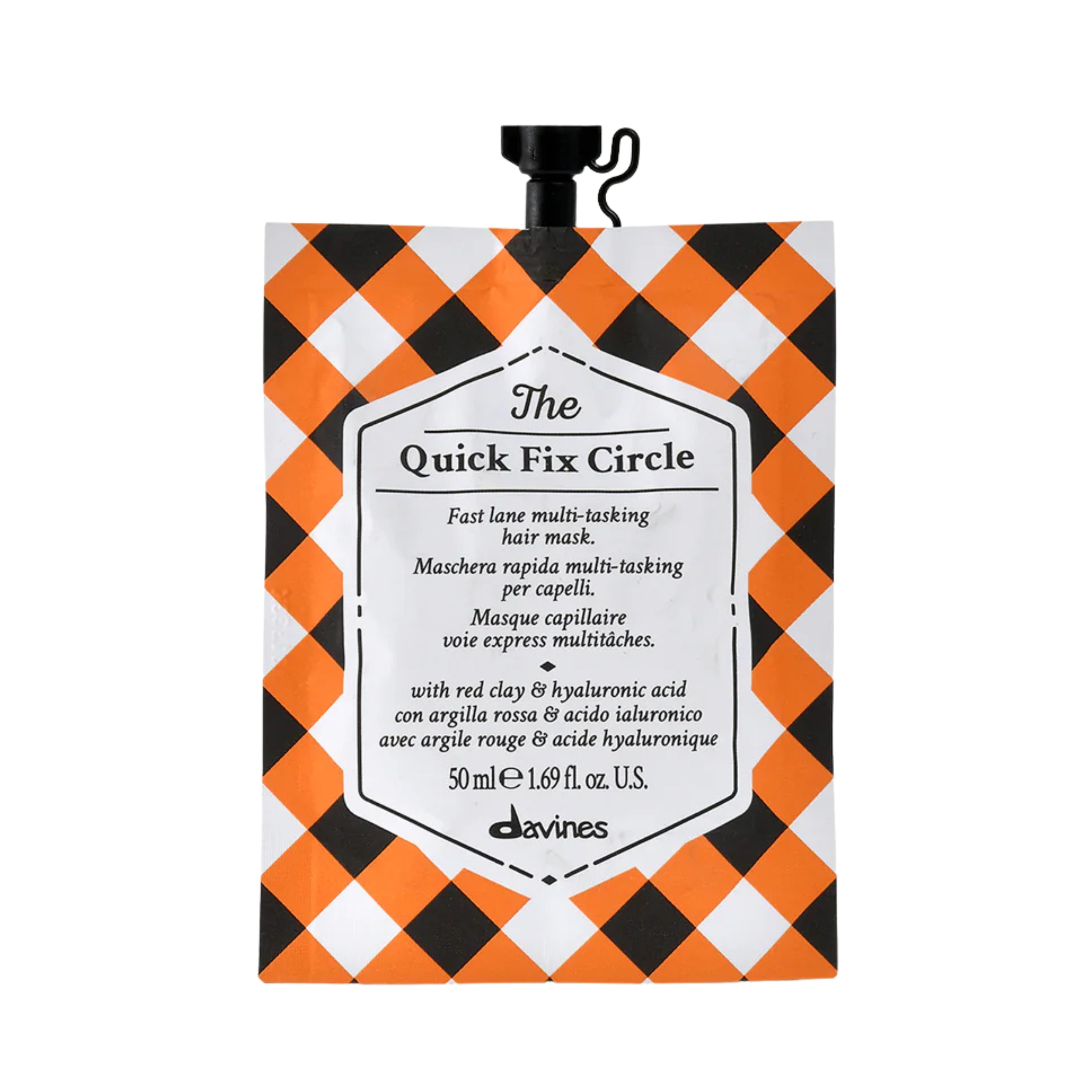 Davines The Quick Fix Circle 50ml – Maschera Rapida Idratante 3 Minuti