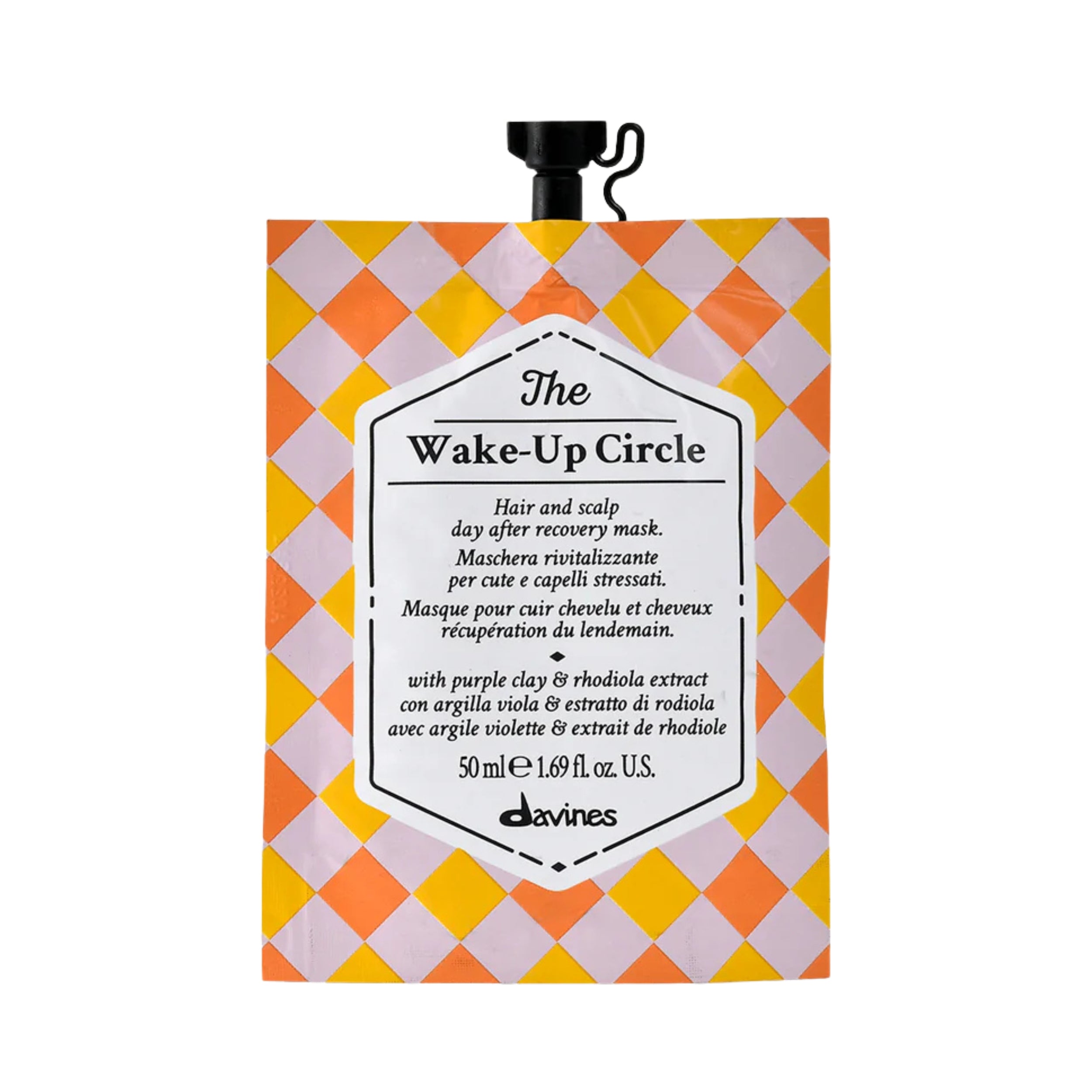 Davines The Wake-Up Circle 50ml – Maschera Rivitalizzante Cute e Capelli