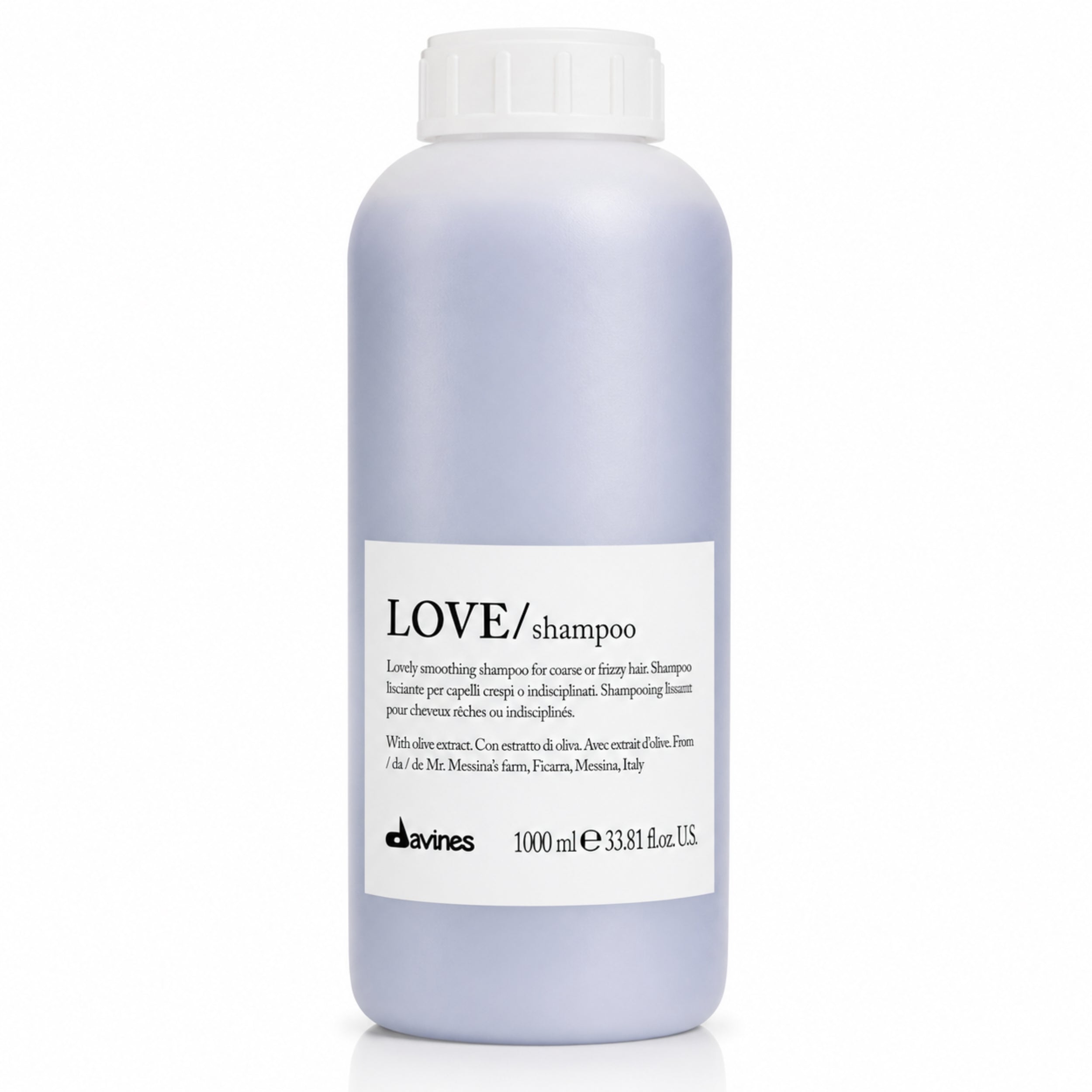 Davines Love Smoothing Shampoo 1000ml - per capelli crespi