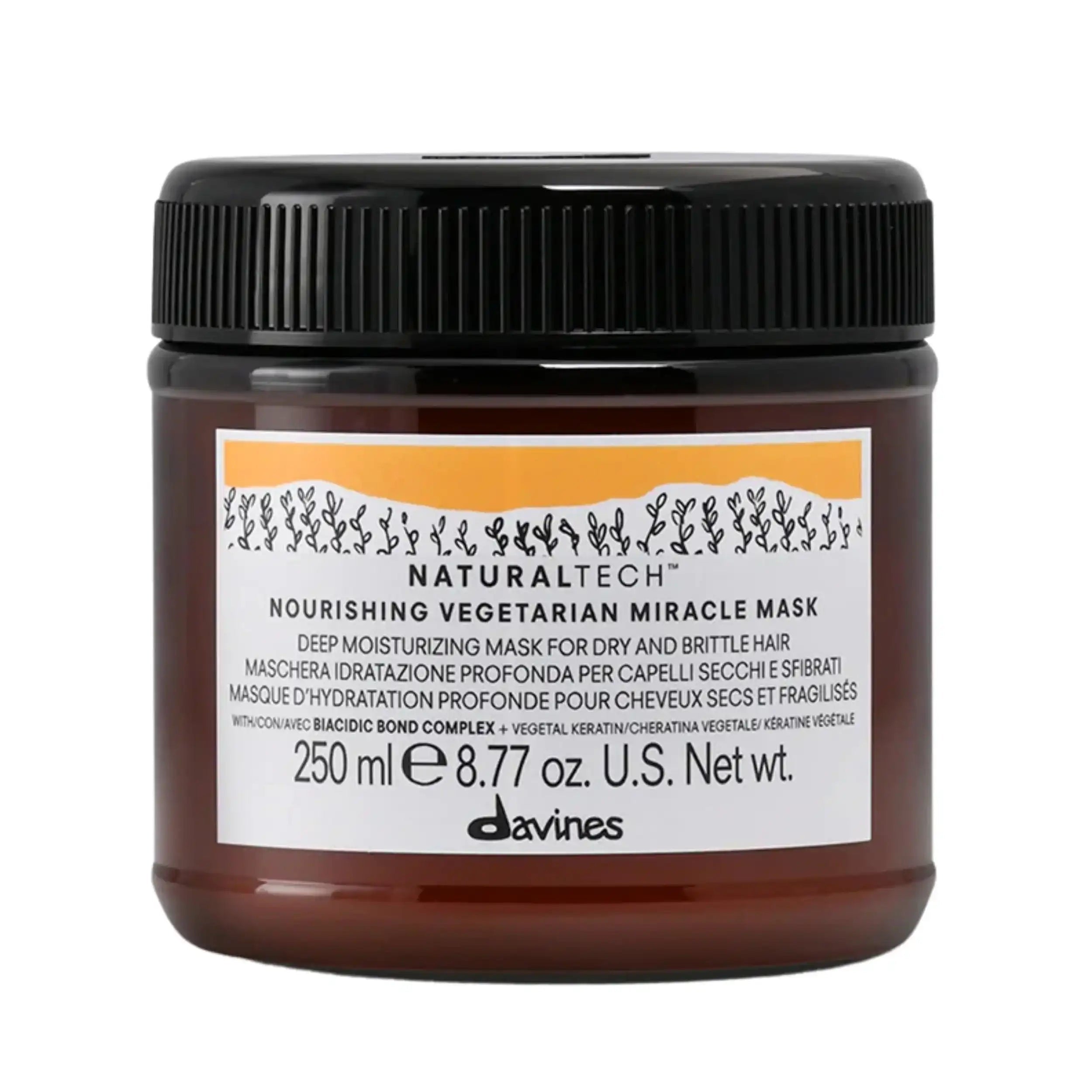 Davines Nourishing Vegetarian Miracle Mask - Capelli Secchi - 250ml