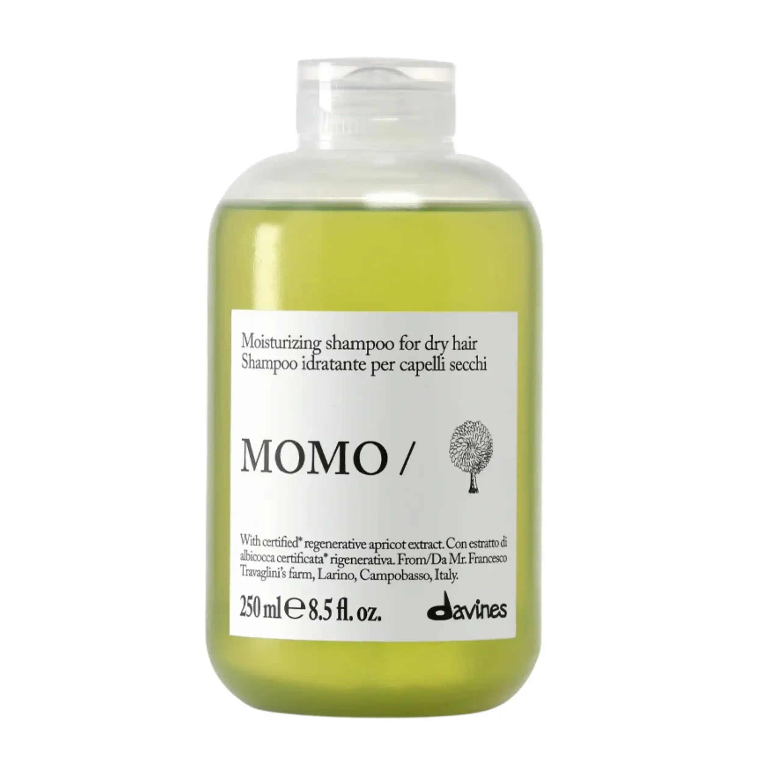 Davines Momo Shampoo 250ml - per Capelli Secchi