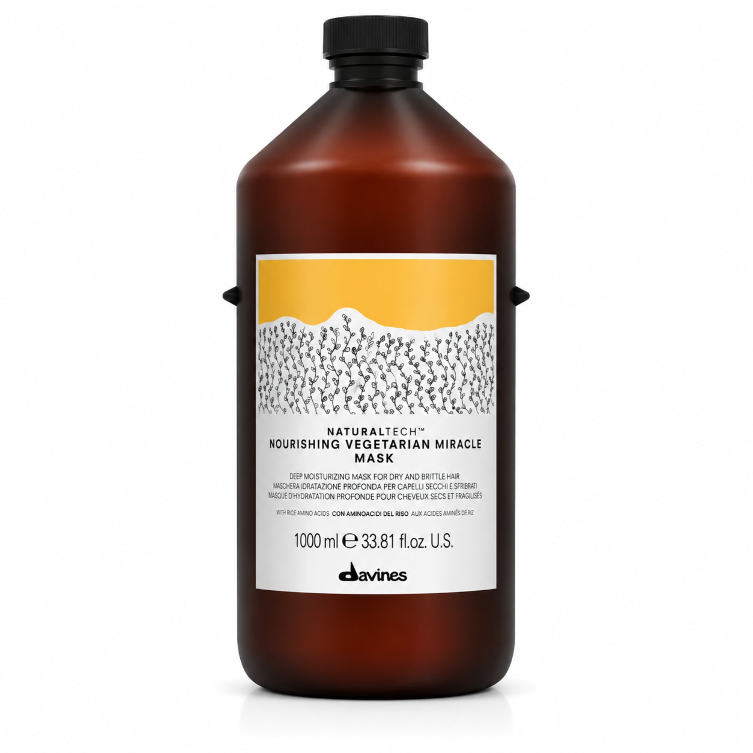 Davines Nourishing Vegetarian Miracle Mask 1000ml - Capelli Secchi