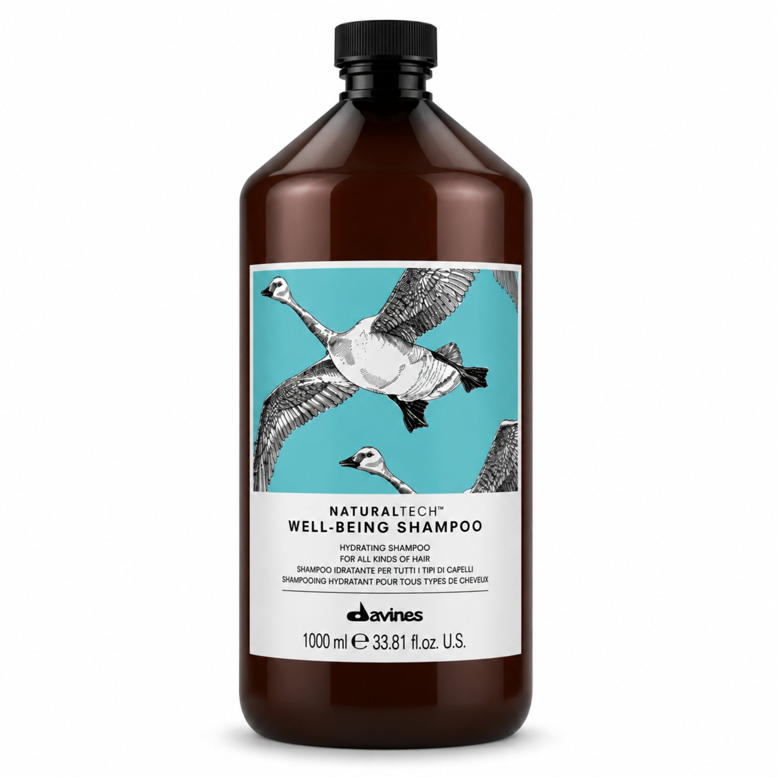 Davines Wellbeing Shampoo 1000ml - Per tutti i tipi di capelli