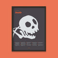 Fun Facts About Death Print - 12x16" / Black Frame