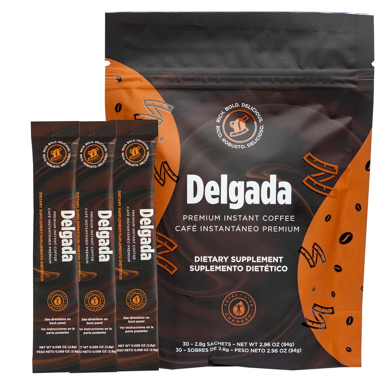 Delgada Instant Coffee | 30 Sachets